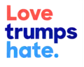 Love trumps hate