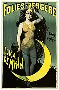 Ilka de Mynn at the Folies-Bergère, 1891