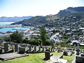 Lyttelton, New Zealand.