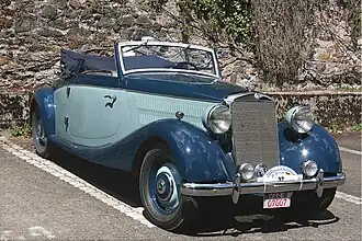 170 V Cabriolet A from 1938