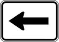 M6-1PL Left Directional Arrow