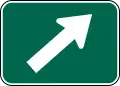 M6-2 (D) Diagonal Right Directional Arrow