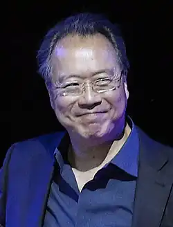 Yo-Yo Ma, cellist (Pre-College, 1971; Professional Studies, 1972)[175][176]