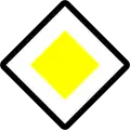 34) — Priority road