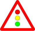7h) — Traffic signals ahead
