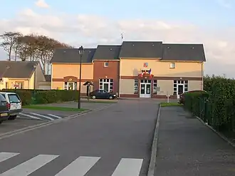 Town hall and post office