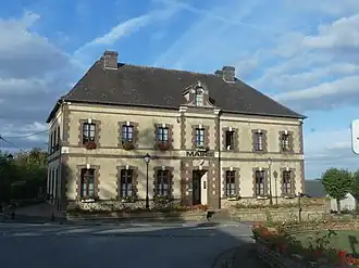 The town hall in Soligny-la-Trappe