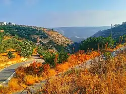 Northern part of town