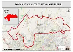 Manghopir Town Map