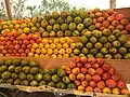 Many varieties of mango from India