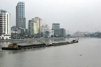Barge on the Pasig River