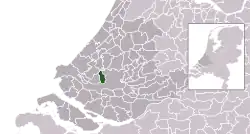 Location of Schiedam