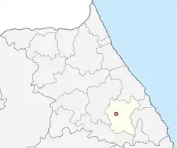 Location of Jeongseon