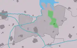 Location in the former Kollumerland municipality