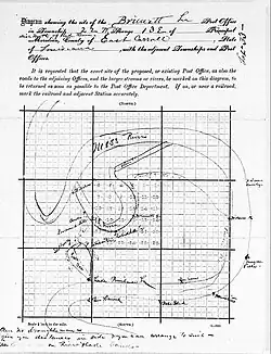 Locations in East Carroll Parish, Louisiana, and Issaquena County, Mississippi; Duncansby on far right