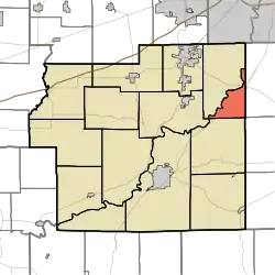 Location in Morgan County