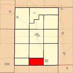 Location in Hamilton County