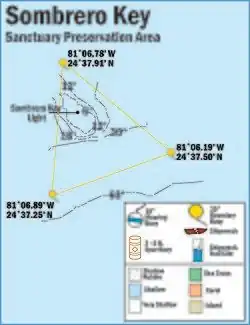 NOAA Map of the Sanctuary Preservation Area