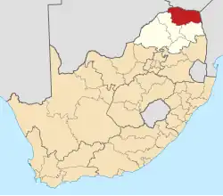 Location in Limpopo