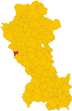 Sant'Angelo Le Fratte within the Province of Potenza