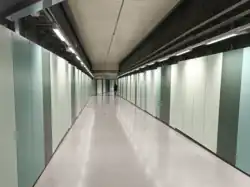 The connection corridor between Line 4 and Line 5