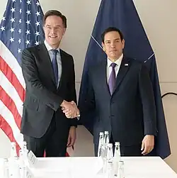 Secretary Marco Rubio meets with NATO Secretary General Mark Rutte