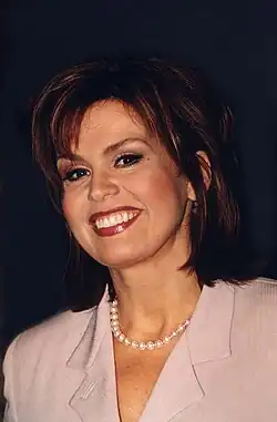 A head shot of Marie Osmond.