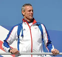 Mark Foster, current short course record holder in both freestyle and butterfly over 50 metres.