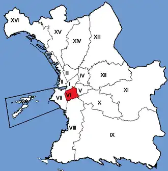 Location within Marseille