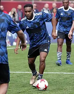 Jay-Jay Okocha pictured in 2017