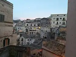 Matera, Basilicata was the location of Brooke's postcard.