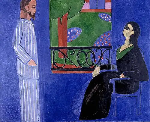 The Conversation by Henri Matisse (1908–1912)