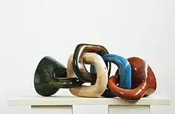 “Connections”. 2008, l = 85 cm, wood