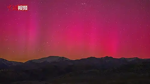 Altay, China (48°N GLAT, 44°N MLAT)