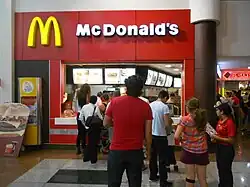 McDonald's in food court