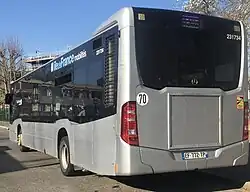 Mercedes-Benz Citaro C2 n°231734 on line  1346  at Collège Anna de Nouailles / Lycée Gérard de Nerval.