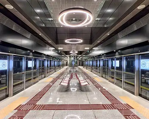 New Railway Station, the terminus of both lines