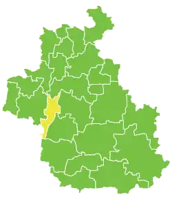 Location in Idlib Governorate