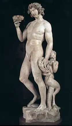 Bacchus, Michelangelo