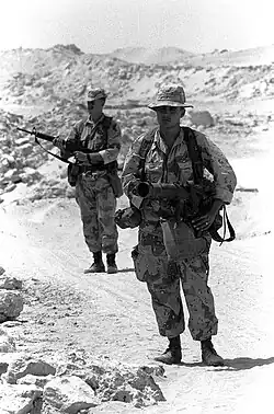 SMAW during Operation Desert Shield, 1990