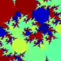 Generalized Newton fractal for p(z) = z2 − 1, a = 1 + i.