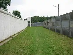 The Mödlareuth wall today is part of an open-air museum