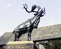 The caribou monument to the Newfoundland Regiment