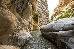 Moola Chotuk, a remote gorge.