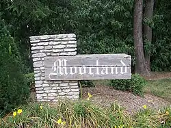Entry sign