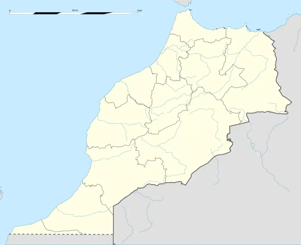2016–17 Botola is located in Morocco