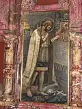 Mosaic icon on the iconostasis of the Savior on Spilled Blood "Alexander Nevsky" - Mikhail Nesterov (1894-1895)