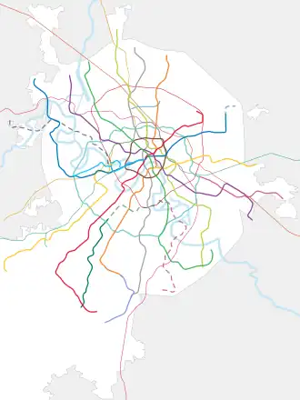 Slavyansky Bulvar is located in Moscow Metro