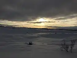 Mountain «Hesten» in Lund Municipality, Magma UNESCO Global Geopark