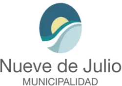 Official logo of Nueve de Julio